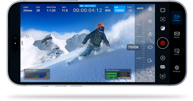 Blackmagic Camera for iOS