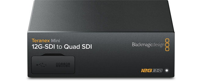 Teranex Mini 12G-SDI to Quad SDI