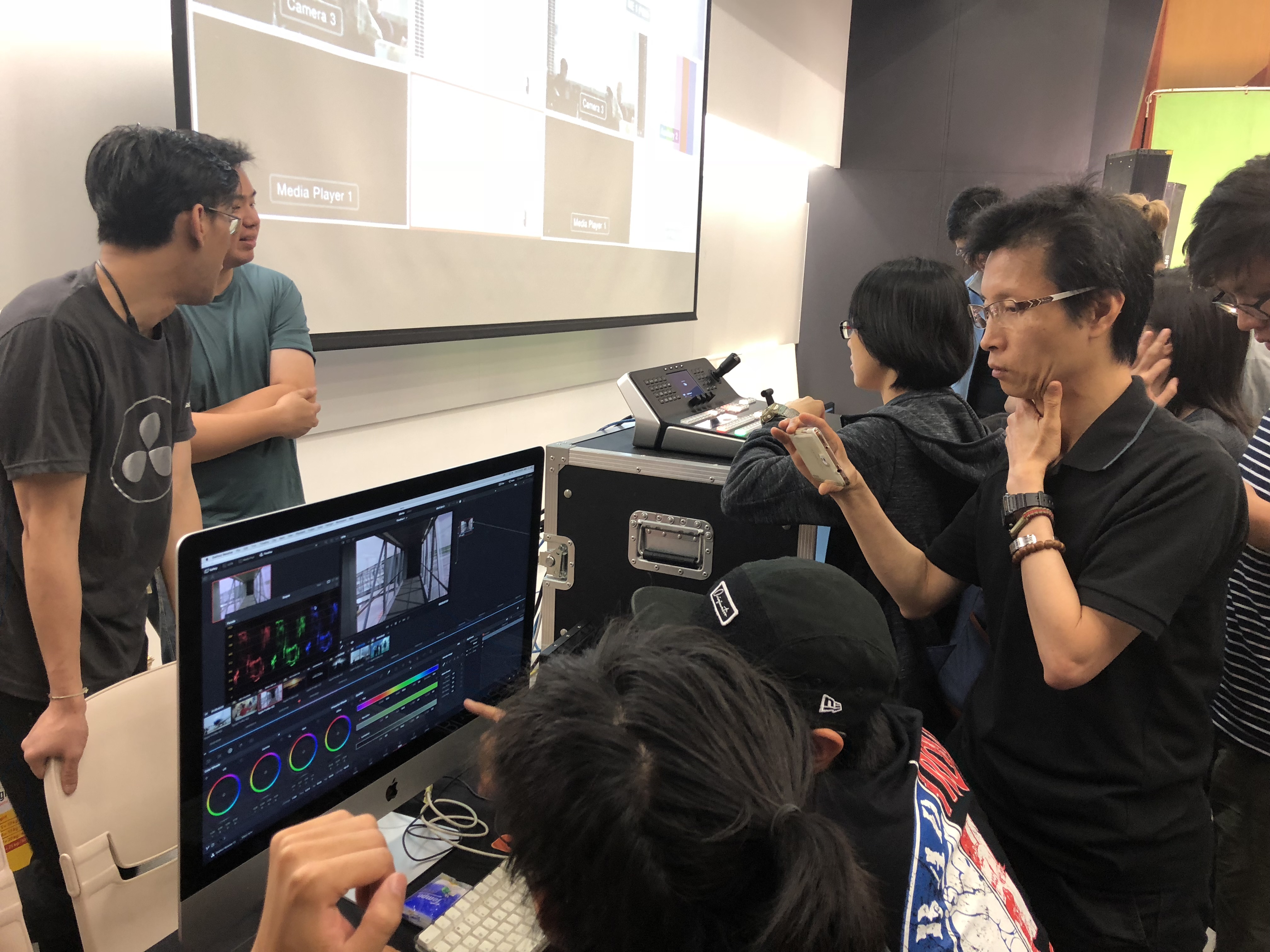 ATEM & Resolve Event in Filmmaker School 15-May-2018